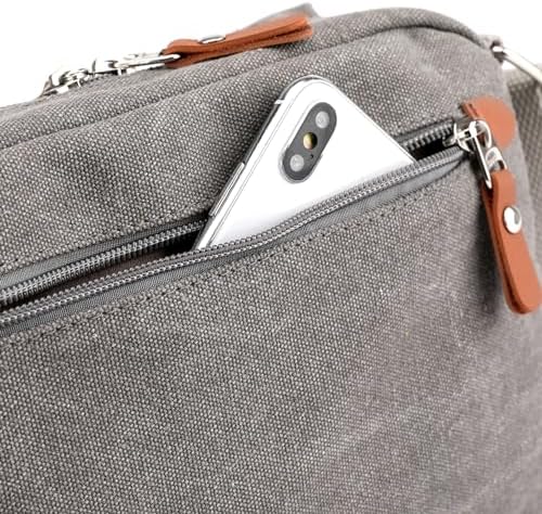 Sunshinejing Lightweight Crossbody Bag for Women | Casual Purses for Daily Travel | Small Canvas Bag with Adjustable Str