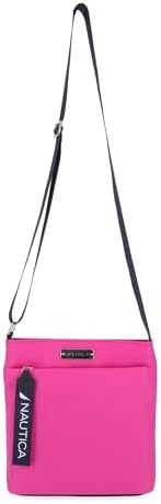 Nautica Diver Nylon Small Women's Crossbody Bag Purse with Adjustable Shoulder Strap for Everyday Use | Lightweight & St