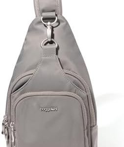 Baggallini Central Park Sling Leather Shoulder Bag for Women | Baggallini Central Park Sling Crossbody Bag for Men | Ba