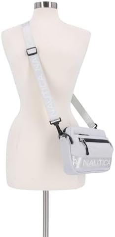 Nautica Nylon Bean Crossbody/Belt Bag for Women Adjustable Shoulder Strap Trendy Lightweight Practical
