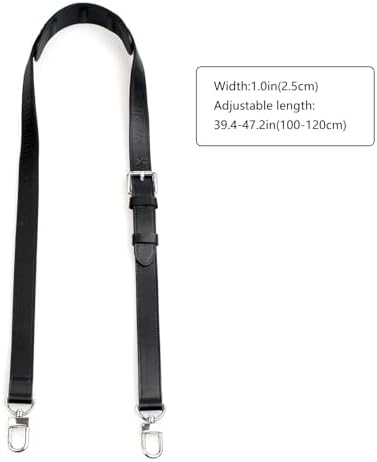 Jiesinlov Vachetta Leather Replacement Crossbody Bags for Women Adjustable Shoulder Strap Speedy 20 25
