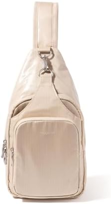 Baggallini Central Park Sling Leather Shoulder Bag for Women | Baggallini Central Park Sling Crossbody Bag for Men | Ba