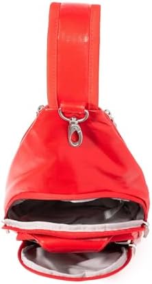 Baggallini Central Park Sling Leather Shoulder Bag for Women | Baggallini Central Park Sling Crossbody Bag for Men | Ba