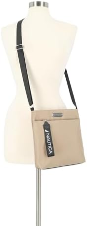 Nautica Diver Nylon Small Women's Crossbody Bag Purse with Adjustable Shoulder Strap for Everyday Use | Lightweight & St