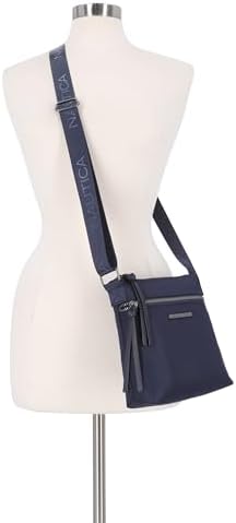 Nautica Diver Nylon Small Women's Crossbody Bag Purse with Adjustable Shoulder Strap for Everyday Use | Lightweight & St