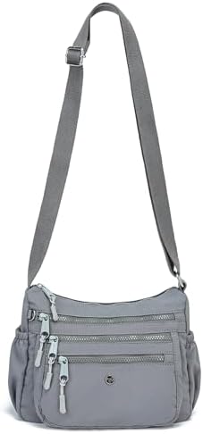 AOCINA Women's Lightweight Multi-Pocket Crossbody Bags for Everyday Use | AOCINA Nylon Messenger Shoulder Handbags for