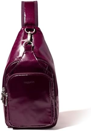 Baggallini Central Park Sling Leather Shoulder Bag for Women | Baggallini Central Park Sling Crossbody Bag for Men | Ba