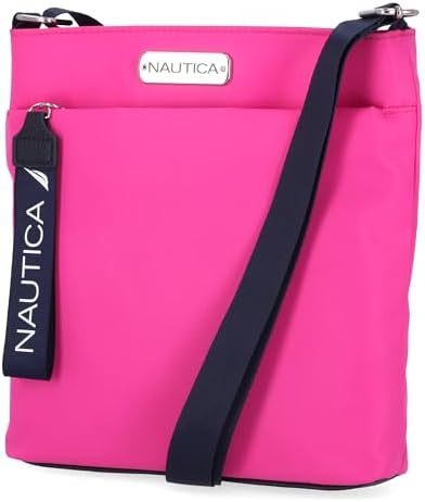 Nautica Diver Nylon Small Women's Crossbody Bag Purse with Adjustable Shoulder Strap for Everyday Use | Lightweight & St