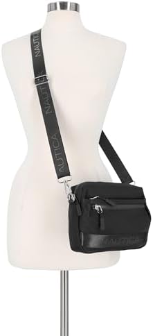 Nautica Nylon Bean Crossbody/Belt Bag for Women Adjustable Shoulder Strap Trendy Lightweight Practical