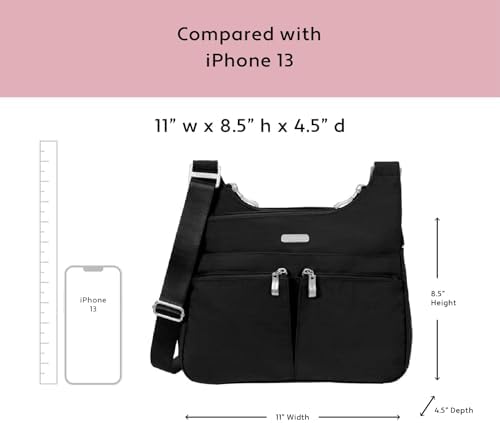 Baggallini Cross Over Crossbody Women's Lightweight Water-Resistant Travel Bag | Baggallini Cross Over Crossbody Women'