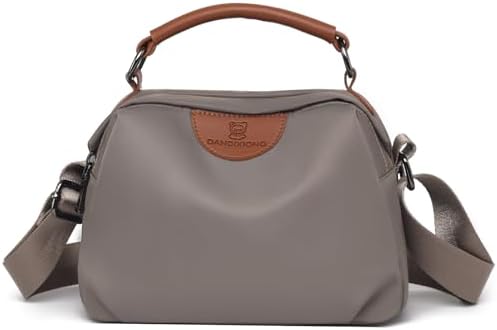 Eslcorri Women Small Shoulder Bag Nylon Simple Zipper Purse Lightweight Casual Mini Bag Eslcorri Women Casual Small Cros