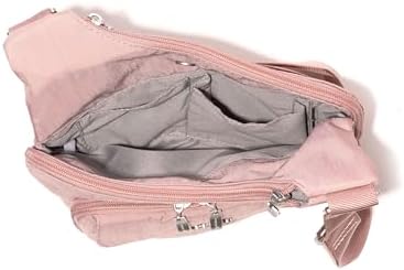 Baggallini Womens Criss Cross 10x11 Crossbody Bag for Fashion Ladies, Stylish and Practical, Daily Use, High-Quality Lea