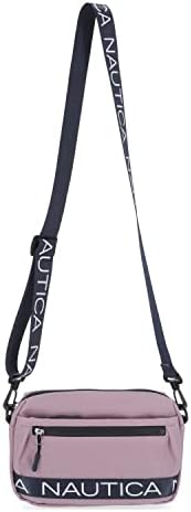 Nautica Nylon Bean Crossbody/Belt Bag for Women Adjustable Shoulder Strap Trendy Lightweight Practical