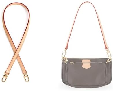 Jiesinlov Vachetta Leather Replacement Crossbody Bags for Women Adjustable Shoulder Strap Speedy 20 25