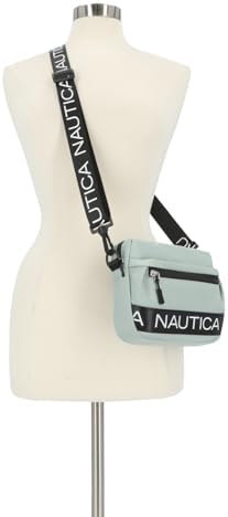 Nautica Nylon Bean Crossbody/Belt Bag for Women Adjustable Shoulder Strap Trendy Lightweight Practical