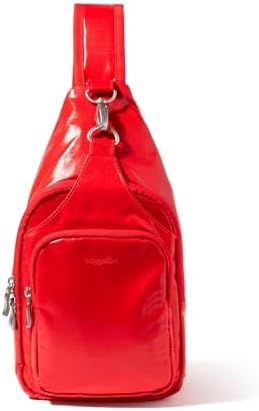 Baggallini Central Park Sling Leather Shoulder Bag for Women | Baggallini Central Park Sling Crossbody Bag for Men | Ba
