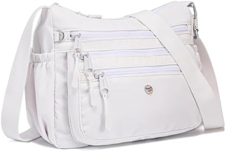 AOCINA Women's Lightweight Multi-Pocket Crossbody Bags for Everyday Use | AOCINA Nylon Messenger Shoulder Handbags for