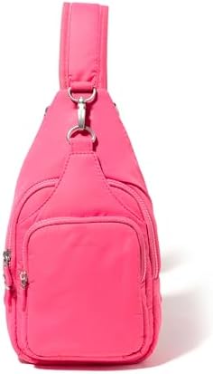 Baggallini Central Park Sling Leather Shoulder Bag for Women | Baggallini Central Park Sling Crossbody Bag for Men | Ba