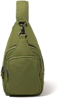 Baggallini Central Park Sling Leather Shoulder Bag for Women | Baggallini Central Park Sling Crossbody Bag for Men | Ba
