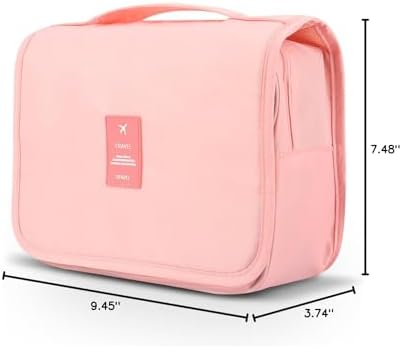 Mossio Large Hanging Toiletry Bag for Men & Women | Durable Sturdy Hook | Mossio Travel Organizer - Large Hanging Cosme