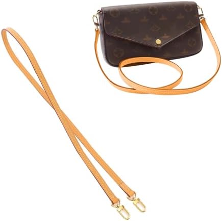 Jiesinlov Vachetta Leather Replacement Crossbody Bags for Women Adjustable Shoulder Strap Speedy 20 25