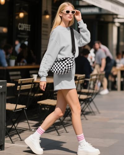 GASSDA Crossbody Bags for Women Crescent Bag Nylon Sling Bag Purse with Adjustable Strap Global Recycled Standard Daily