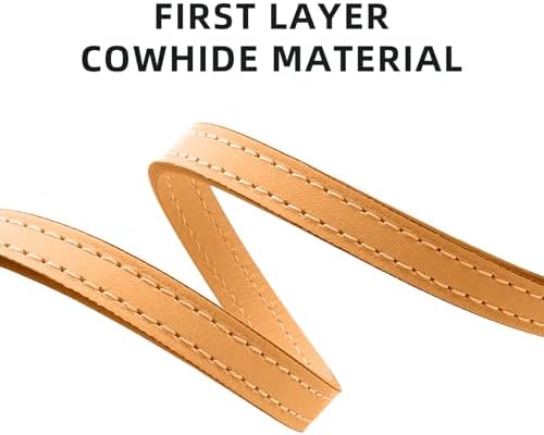 Jiesinlov Vachetta Leather Replacement Crossbody Bags for Women Adjustable Shoulder Strap Speedy 20 25