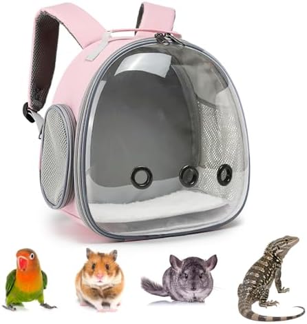 Portable Travel Pet Backpack Carrier for Small Animals, Cat, Rabbit Portable Travel Pet Backpack Carrier for Hamster, Bi