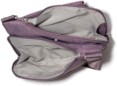 Baggallini Womens Criss Cross 10x11 Crossbody Bag for Fashion Ladies, Stylish and Practical, Daily Use, High-Quality Lea