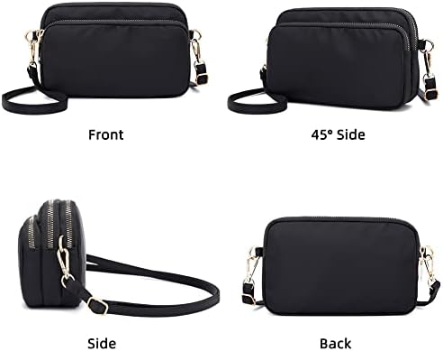 MINTEGRA Lightweight Purses Nylon for Women Crossbody Bag MINTEGRA Lightweight Purses Nylon Small Shoulder Bag Satchel M