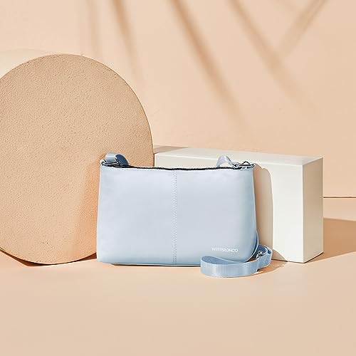 Westbronco Crossbody Bag for Women Vegan Leather Wallet Purses Satchel Shoulder Bags Small Size Westbronco Crossbody Bag