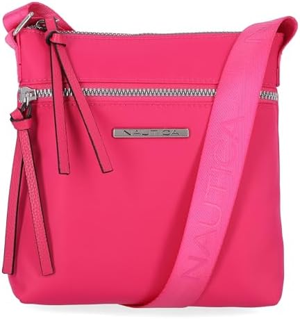 Nautica Diver Nylon Small Women's Crossbody Bag Purse with Adjustable Shoulder Strap for Everyday Use | Lightweight & St