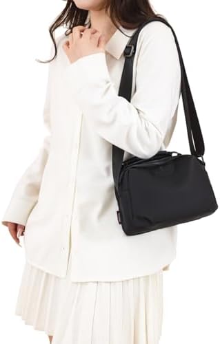 Eslcorri Women Small Shoulder Bag Nylon Simple Zipper Purse Lightweight Casual Mini Bag Eslcorri Women Casual Small Cros