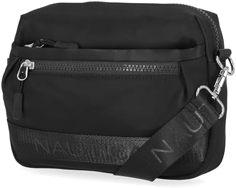 Nautica Nylon Bean Crossbody/Belt Bag for Women Adjustable Shoulder Strap Trendy Lightweight Practical