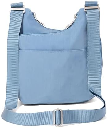 Baggallini Womens Criss Cross 10x11 Crossbody Bag for Fashion Ladies, Stylish and Practical, Daily Use, High-Quality Lea