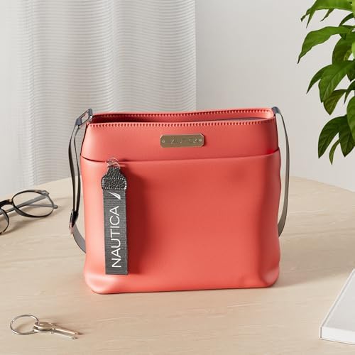 Nautica Diver Nylon Small Women's Crossbody Bag Purse with Adjustable Shoulder Strap for Everyday Use | Lightweight & St