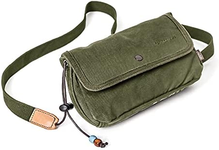 GOOTIUM Olive Flap Shoulder Bag - Small Crossbody Purse for Daily Essentials