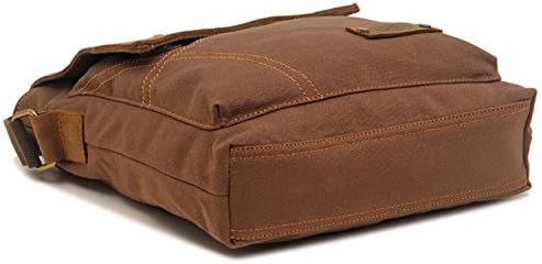 AIBAG Vintage Small Canvas Shoulder Bag for Women Everyday Use | AIBAG Messenger Bag Crossbody Purse with Multiple Comp