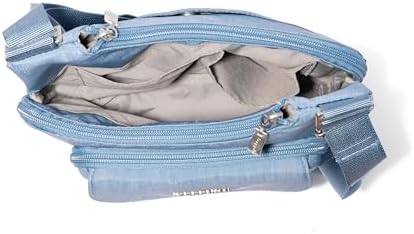 Baggallini Womens Criss Cross 10x11 Crossbody Bag for Fashion Ladies, Stylish and Practical, Daily Use, High-Quality Lea