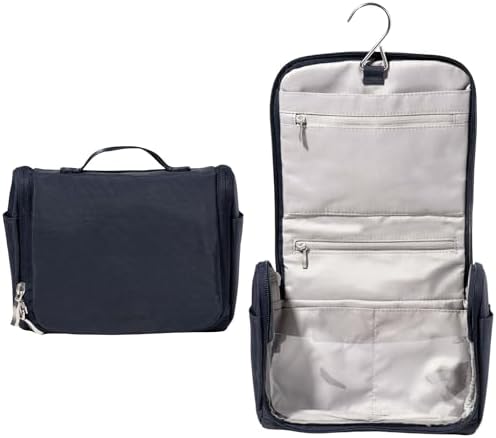Unisex Lightweight Small Toiletry Kit - Baggallini 5x8 Inch Makeup Bag for Men and Women | Baggallini Unisex Small Toil