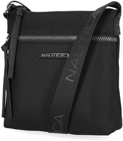 Nautica Diver Nylon Small Women's Crossbody Bag Purse with Adjustable Shoulder Strap for Everyday Use | Lightweight & St