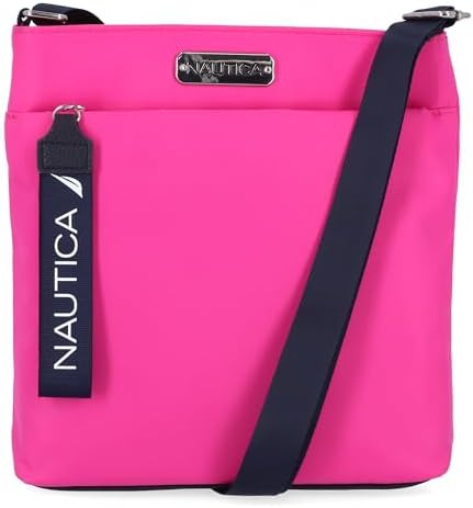 Nautica Diver Nylon Small Women's Crossbody Bag Purse with Adjustable Shoulder Strap for Everyday Use | Lightweight & St