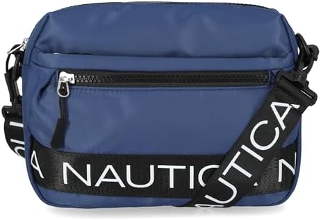 Nautica Nylon Bean Crossbody/Belt Bag for Women Adjustable Shoulder Strap Trendy Lightweight Practical