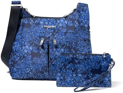 Baggallini Cross Over Crossbody Women's Lightweight Water-Resistant Travel Bag | Baggallini Cross Over Crossbody Women'