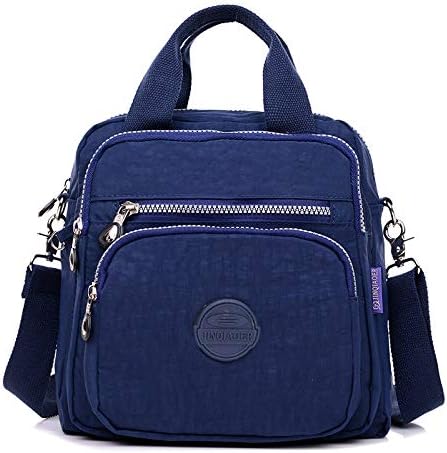 Qiyllur Nylon Crossbody Bag for Women Fashion Shoulder Bag with Adjustable Strap