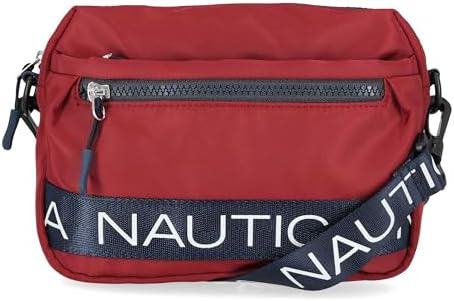 Nautica Nylon Bean Crossbody/Belt Bag for Women Adjustable Shoulder Strap Trendy Lightweight Practical