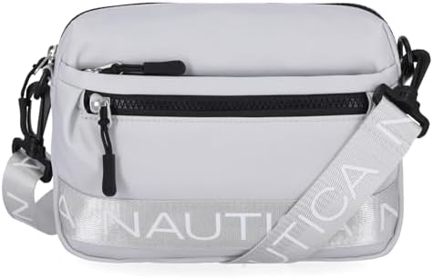 Nautica Nylon Bean Crossbody/Belt Bag for Women Adjustable Shoulder Strap Trendy Lightweight Practical