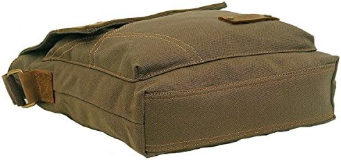 AIBAG Vintage Small Canvas Shoulder Bag for Women Everyday Use | AIBAG Messenger Bag Crossbody Purse with Multiple Comp