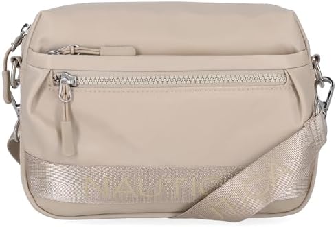 Nautica Nylon Bean Crossbody/Belt Bag for Women Adjustable Shoulder Strap Trendy Lightweight Practical