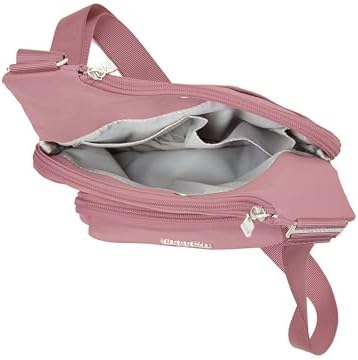 Baggallini Womens Criss Cross 10x11 Crossbody Bag for Fashion Ladies, Stylish and Practical, Daily Use, High-Quality Lea